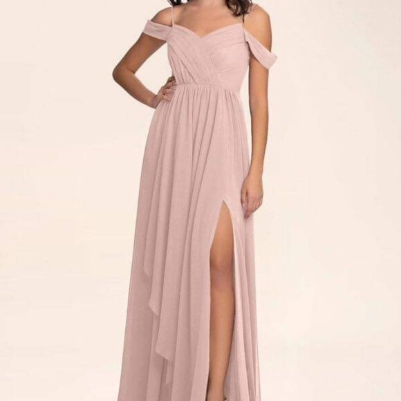 Dusty Rose Bridesmaid Dress - Picture 3 of 5